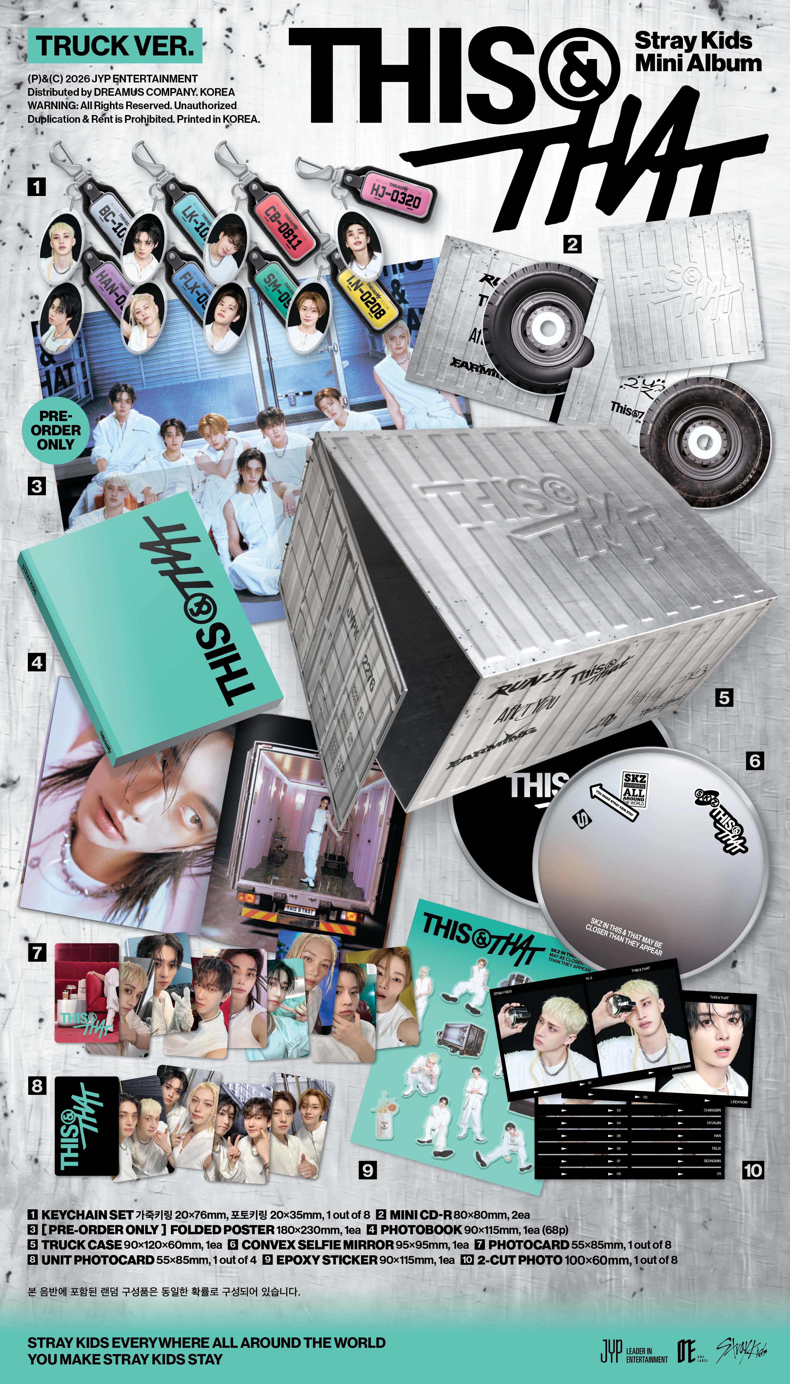 STRAY KIDS - THIS & THAT (TRUCK Ver.) LIMITED EDI